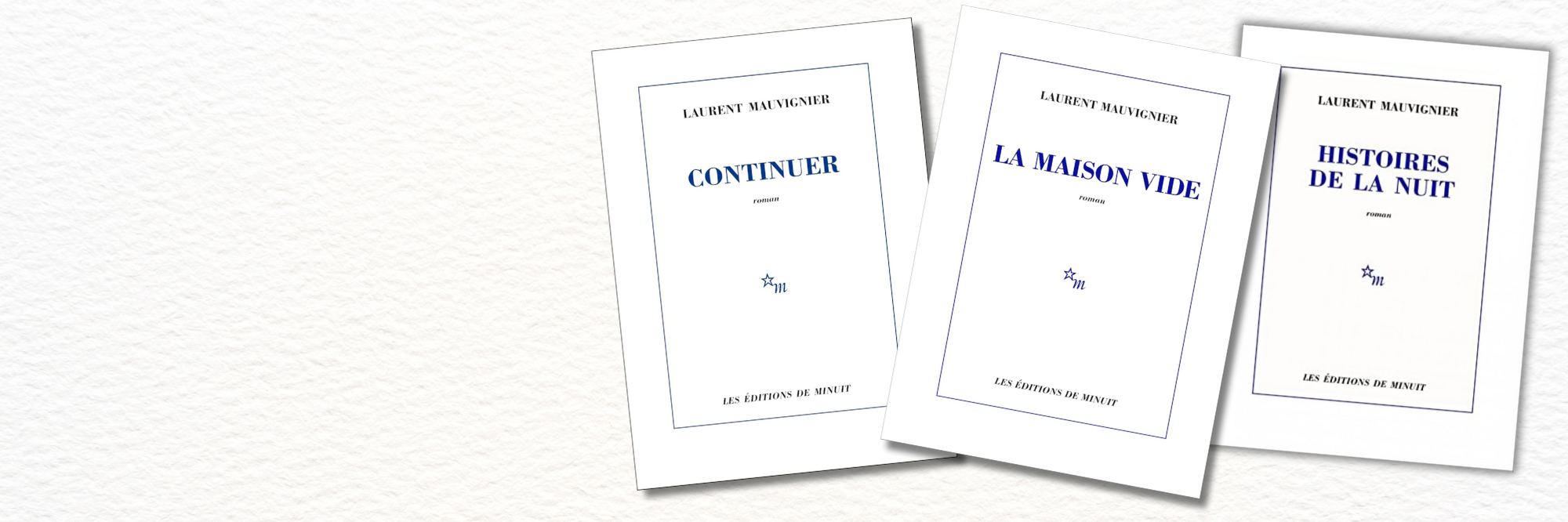 livres de laurent mauvignier
